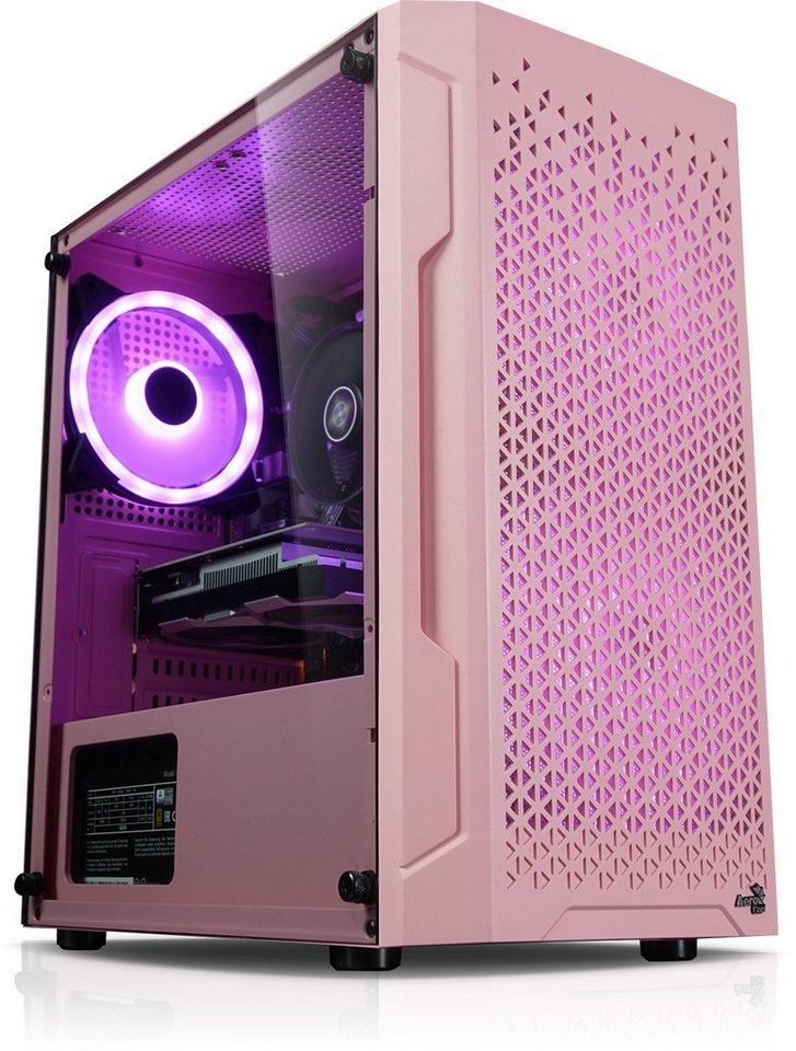 Kiebel Zindarella VII Gaming-PC (AMD Ryzen 5 AMD Ryzen 5 7500F, RTX 4060, 32 GB RAM, 2000 GB SSD, Luftkühlung, WLAN, RGB-Beleuchtung) von Kiebel