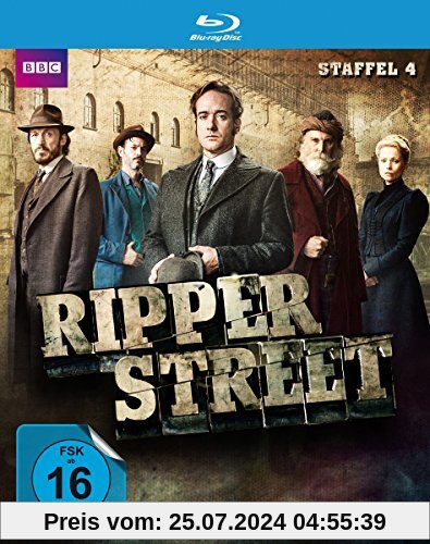 Ripper Street - Staffel 4 [Blu-ray] von Kieron Hawkes