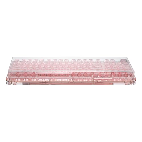KiiBoom Premium Acryl Transparente Tastatur Staubschutzabdeckung, Wasserdicht & Anti-Staub Tastatur Schutzabdeckung für mechanische Keyboard, Anti-Cat Deckel (Klar, 15.4'' x 5.3'' x 0.78'') von KiiBoom