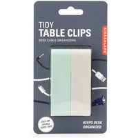 Kikkerland Tidy Table Clips Kikkerland Tidy Table Clips von Kikkerland