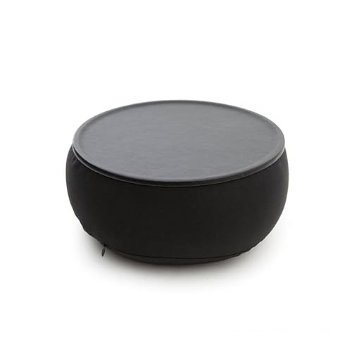 Kikkerland Mauspad, Schwarz, Textil, 10x5 cm, Sofa-tauglich von Kikkerland
