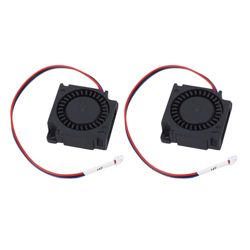 2pcs Doppelkugellager Bürstenloser Lüfter 24 V 15000 U/Min Hohe Geschwindigkeit für SV08 3D -Drucker Hotend -Kühlzubehör von Kikumi