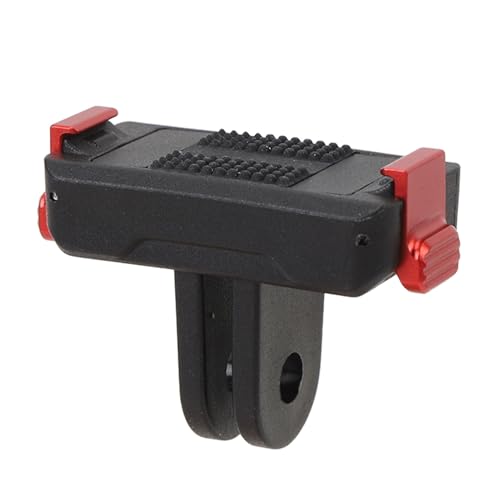 Kikumi Action-Kamera-Schnellwechselhalterung, rutschfest, Stoßdämpfend, Zwei Krallen, Silikondichtung, Metall, Magnetischer Schnellwechseladapter für Action 5 Pro 4 3 Kikumi Action-Kamera-Schnellwechselhalterung, rutschfest, Stoßdämpfend, Zwei Krallen, Silikondichtung, Metall, Magnetischer Schnellwechseladapter für Action 5 Pro 4 3 von Kikumi