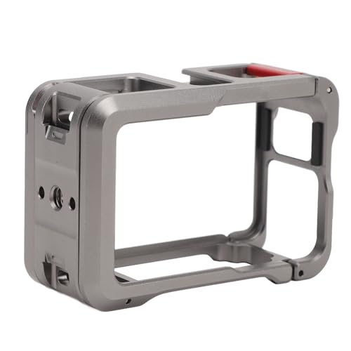 Kikumi Action-Kamera-Schutzrahmen, Aluminiumlegierung, Schnellverschluss-Kamerakäfig für OSMO Action 3 4 Kikumi Action-Kamera-Schutzrahmen, Aluminiumlegierung, Schnellverschluss-Kamerakäfig für OSMO Action 3 4 von Kikumi