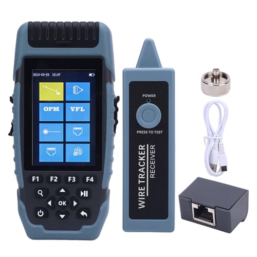 OTDR-Tester 3,5 Zoll Farbe LCD 1550 Nm UPC-Anschluss OPM OLS RJ45 Test VFL 500 M-64 Km Dynamik 24 DB/22 DB mit Kabelverfolger OTDR-Tester 3,5 Zoll Farbe LCD 1550 Nm UPC-Anschluss OPM OLS RJ45 Test VFL 500 M-64 Km Dynamik 24 DB/22 DB mit Kabelverfolger von Kikumi