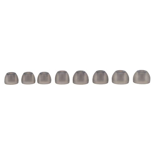 Tips silice 4 × 4 × 1 Silikon-Ohrstöpsel, Ersatz-Kopfhörer, Geräuschreduzierung, Bequeme Ohrstöpsel WF 1000 x M3, WF, 1000 x M4, Silikonspitzen, 8 Stück von Kikumi