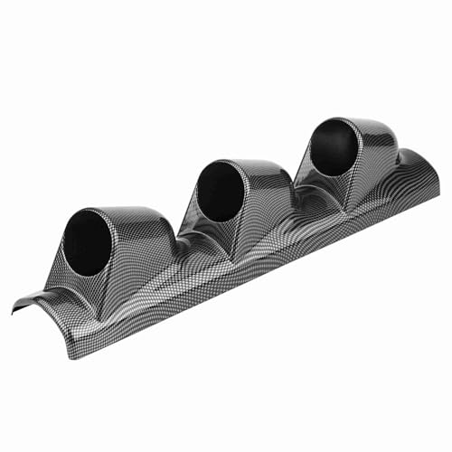 Universal Heavy Duty Racing Sport Meter Gauge Säule Montieren Pod Halter Halterung Gauge Halter (Drei Loch (Lochabstand: 78 mm / 3,07in) von Kikumi