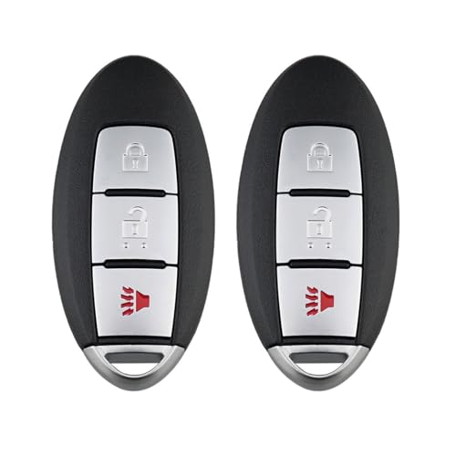 Kilessgo Passend für Nissan Rogue 2014 2015 2016 2017 2018 Schlüsselanhänger KR5S180144106 433MHz 4A 3 Tasten (2er-Set) von Kilessgo