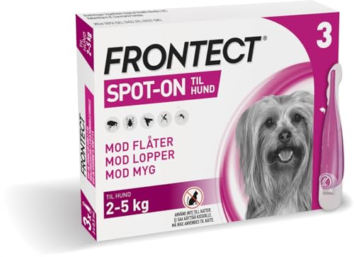 Frontect - 3 x 0,5 ml for Dog 2-5 kg - (300724) von Kim Johansen
