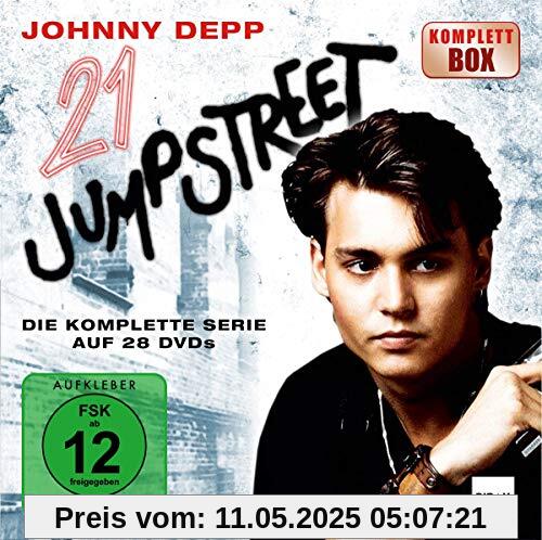 21 Jump Street - KOMPLETTBOX / Die komplette Kult-Serie mit Johnny Depp (Pidax Serien-Klassiker) (28 Discs) von Kim Manners
