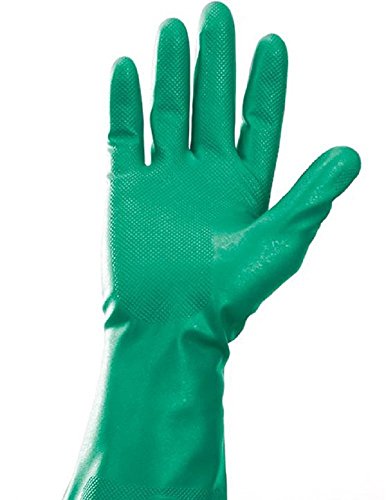 Kimberly Clark 94448 Jackson Safety G80 Chemikalienschutzhandschuhe, Handspezifische Paare, 33 cm, Grün (120-er pack) von Kimberly Clark