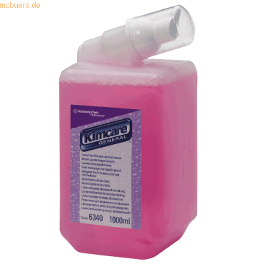 Kimberly-Clark Schaumseife General* Normal 1l pink Kimberly-Clark Schaumseife General* Normal 1l pink von Kimberly-Clark