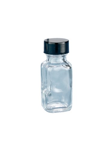 KIMBLE Typ III kalknatronglas wide-mouth Flaschen ohne Kappen, Französisch, quadratisch, transparent, 280 von Kimble