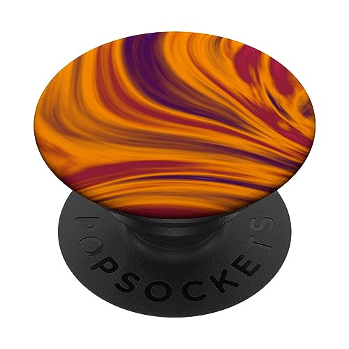 Rot, Orange, Violett PopSockets mit austauschbarem PopGrip von Kimique
