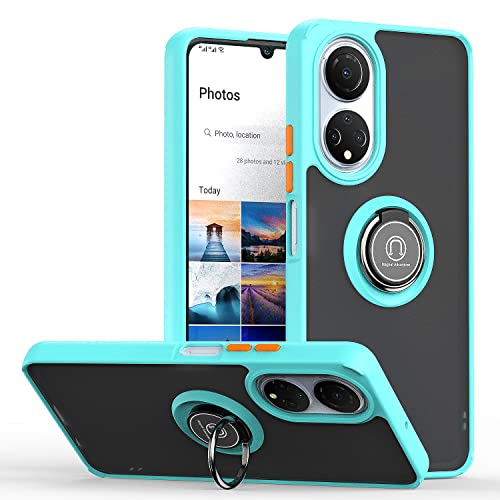 KimsCase für Honor 90 5G Hülle mit Ring Magnetisch PC + Silikon Bumper Case Kickstand Hüllen Handyhülle Motiv Tier Muster Design Cover, Blau A KimsCase für Honor 90 5G Hülle mit Ring Magnetisch PC + Silikon Bumper Case Kickstand Hüllen Handyhülle Motiv Tier Muster Design Cover, Blau A von KimsCase