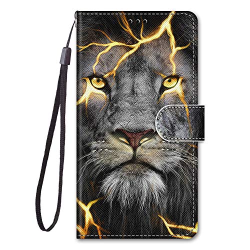 KimsCase für Samsung Galaxy A20e 2019 Hülle Leder Silikon Case Magnetisch Kawaii Kickstand Schutzhülle Hüllen Brieftasche Handyhülle Flip Motiv Tier Muster Design Cover - Löwe KimsCase für Samsung Galaxy A20e 2019 Hülle Leder Silikon Case Magnetisch Kawaii Kickstand Schutzhülle Hüllen Brieftasche Handyhülle Flip Motiv Tier Muster Design Cover - Löwe von KimsCase