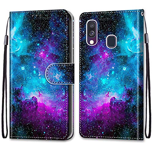 KimsCase für Samsung Galaxy A40 Hülle Leder Silikon Case Magnetisch Kawaii Kickstand Schutzhülle Hüllen Brieftasche Handyhülle Flip Motiv Tier Muster Design Cover KimsCase für Samsung Galaxy A40 Hülle Leder Silikon Case Magnetisch Kawaii Kickstand Schutzhülle Hüllen Brieftasche Handyhülle Flip Motiv Tier Muster Design Cover von KimsCase