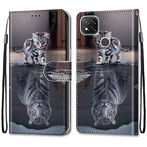 KimsCase für Xiaomi Redmi 9C Hülle Leder Silikon Case Magnetisch Kawaii Kickstand Schutzhülle Hüllen Brieftasche Handyhülle Flip Motiv Tier Muster Design Cover KimsCase für Xiaomi Redmi 9C Hülle Leder Silikon Case Magnetisch Kawaii Kickstand Schutzhülle Hüllen Brieftasche Handyhülle Flip Motiv Tier Muster Design Cover von KimsCase