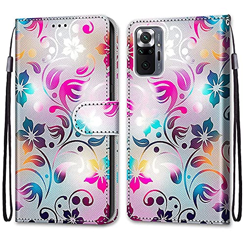 KimsCase für Xiaomi Redmi Note 10 Pro Hülle Leder Silikon Case Magnetisch Kawaii Kickstand Schutzhülle Hüllen Brieftasche Handyhülle Flip Motiv Tier Muster Design Cover KimsCase für Xiaomi Redmi Note 10 Pro Hülle Leder Silikon Case Magnetisch Kawaii Kickstand Schutzhülle Hüllen Brieftasche Handyhülle Flip Motiv Tier Muster Design Cover von KimsCase