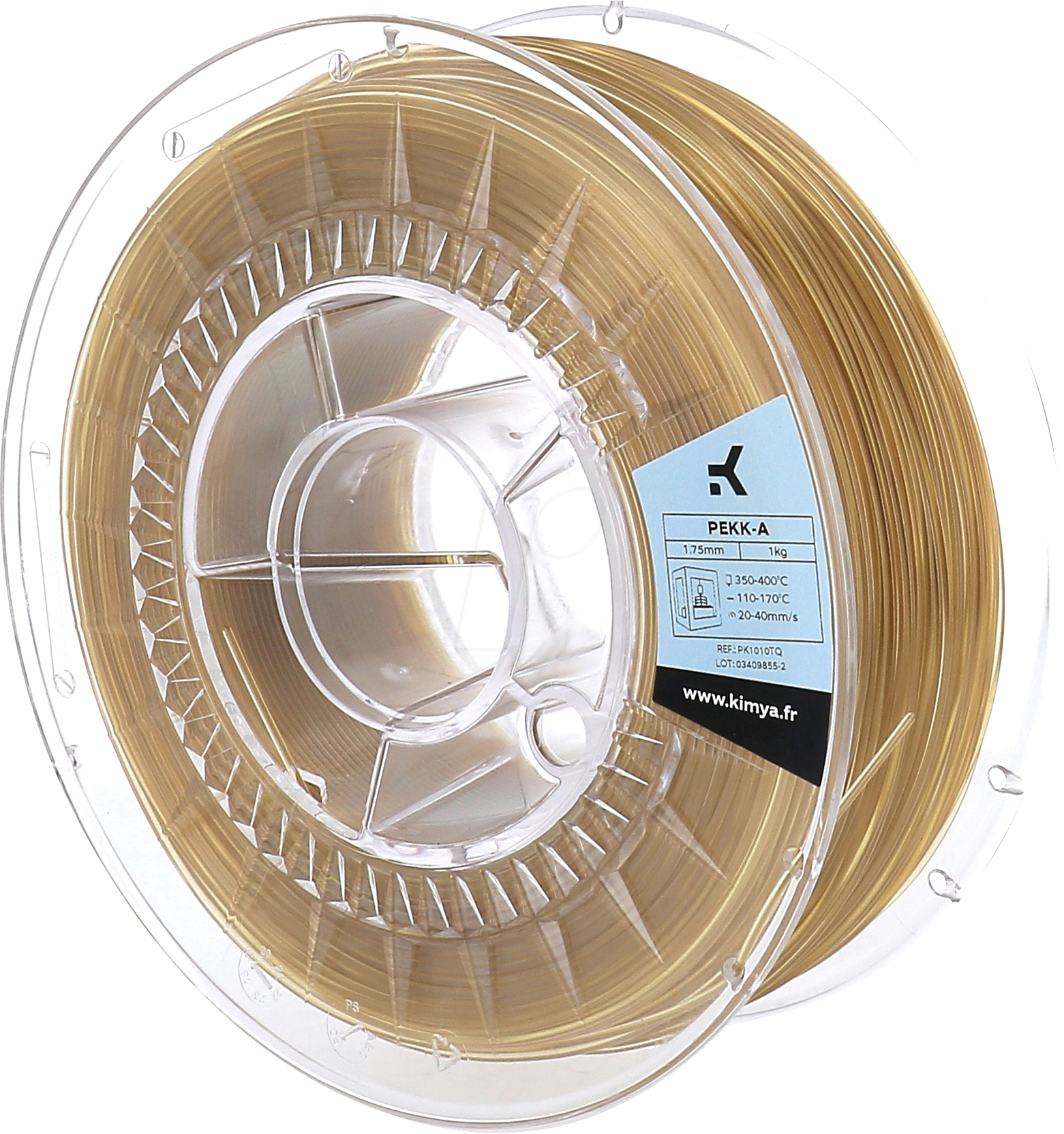 KIMYA PK1010TQ - Filament, PEKK-A, Natürlich, 1,75 mm, 1.000 g von Kimya