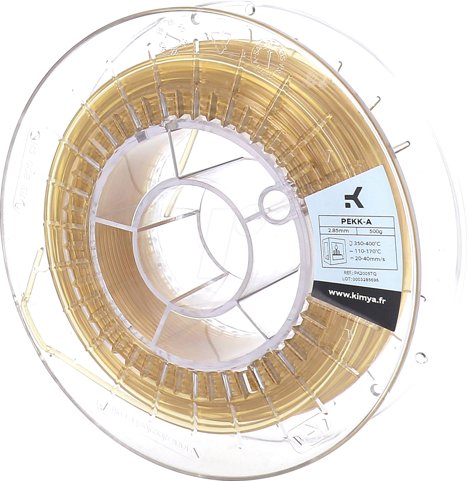 KIMYA PK2005TQ - Filament, PEKK-A, Natürlich, 2,85 mm, 500 g von Kimya