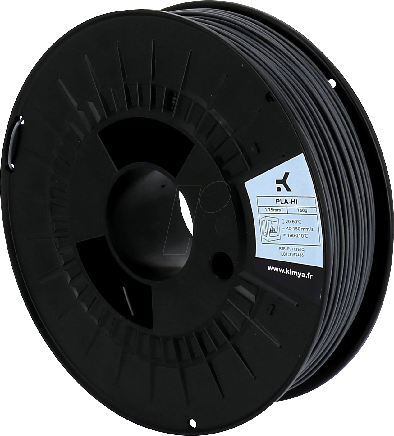 KIMYA PL1139TQ - Filament, PLA-HI, Grau, 1,75 mm, 750 g von Kimya