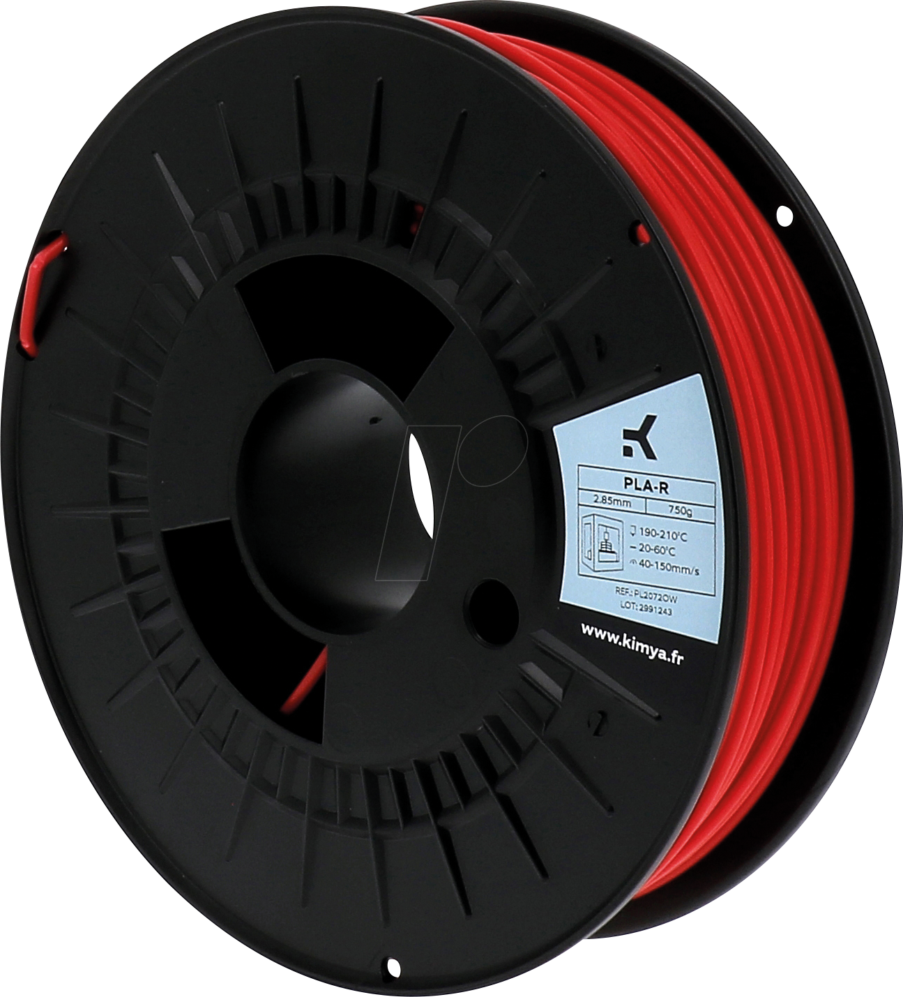 KIMYA PL2072OW - Filament, PLA-R, Rot, 2,85 mm, 750 g von Kimya