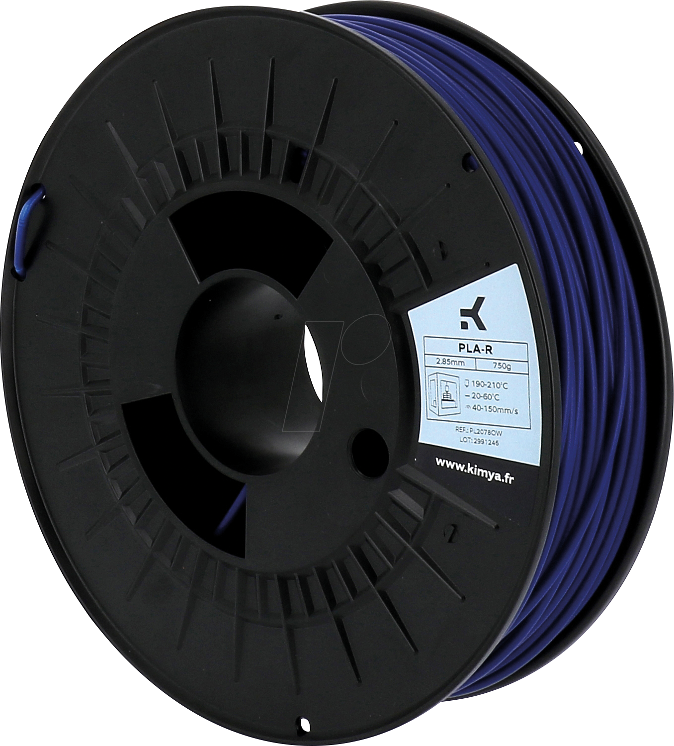 KIMYA PL2078OW - Filament, PLA-R, Blau, 2,85 mm, 750 g von Kimya