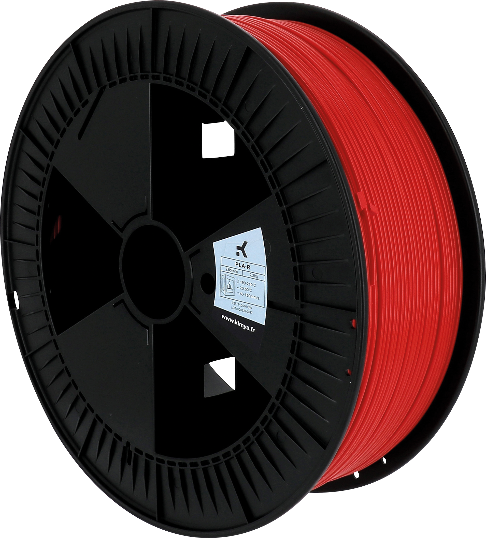 KIMYA PL2091OW - Filament, PLA-R, Rot, 2,85 mm, 2.200 g von Kimya