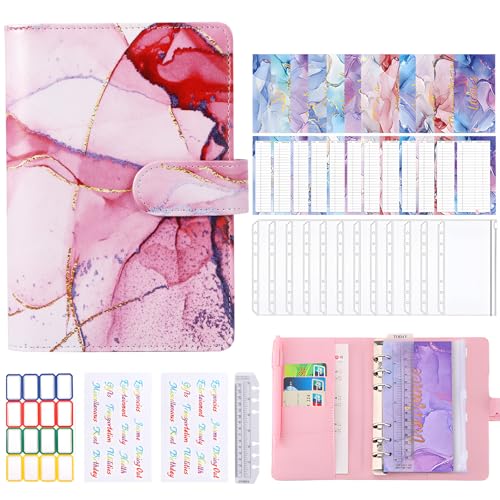 Budget Planner, Geld Sparen Mappe Sparbuch für Geld Envelope Saving Challenge mit 12 Transparenten Geldumschlägen,100 Umschläge budget binder Sparen 5050€- Geldspar Budgetordner für Zuhause, Schule Budget Planner, Geld Sparen Mappe Sparbuch für Geld Envelope Saving Challenge mit 12 Transparenten Geldumschlägen,100 Umschläge budget binder Sparen 5050€- Geldspar Budgetordner für Zuhause, Schule von Kinberry
