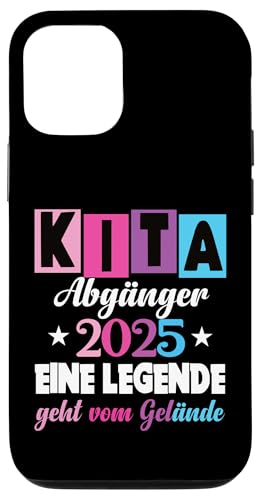 Kinder Kita Abgänger 2025 Schulkind Einschulung Grundschule Hülle für iPhone 12/12 Pro von Kindergarten Abschluss Kita Geschenk Kitaabgänger
