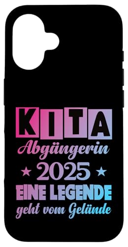 Kinder Kita Abgänger 2025 Schulkind Einschulung Grundschule Hülle für iPhone 16 Kinder Kita Abgänger 2025 Schulkind Einschulung Grundschule Hülle für iPhone 16 von Kindergarten Abschluss Kita Geschenk Kitaabgänger