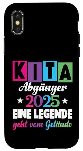 Kinder Kita Abgänger 2025 Schulkind Einschulung Grundschule Hülle für iPhone X/XS Kinder Kita Abgänger 2025 Schulkind Einschulung Grundschule Hülle für iPhone X/XS von Kindergarten Abschluss Kita Geschenk Kitaabgänger