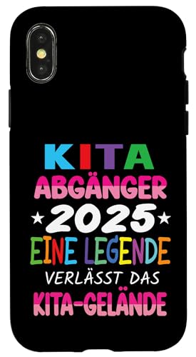 Kinder Kita Abgänger 2025 Schulkind Einschulung Grundschule Hülle für iPhone X/XS Kinder Kita Abgänger 2025 Schulkind Einschulung Grundschule Hülle für iPhone X/XS von Kindergarten Abschluss Kita Geschenk Kitaabgänger