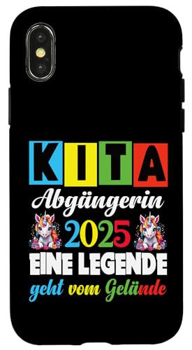 Kinder Kita Abgänger 2025 Schulkind Einschulung Grundschule Hülle für iPhone X/XS Kinder Kita Abgänger 2025 Schulkind Einschulung Grundschule Hülle für iPhone X/XS von Kindergarten Abschluss Kita Geschenk Kitaabgänger