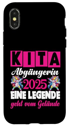 Kinder Kita Abgänger 2025 Schulkind Einschulung Grundschule Hülle für iPhone X/XS Kinder Kita Abgänger 2025 Schulkind Einschulung Grundschule Hülle für iPhone X/XS von Kindergarten Abschluss Kita Geschenk Kitaabgänger