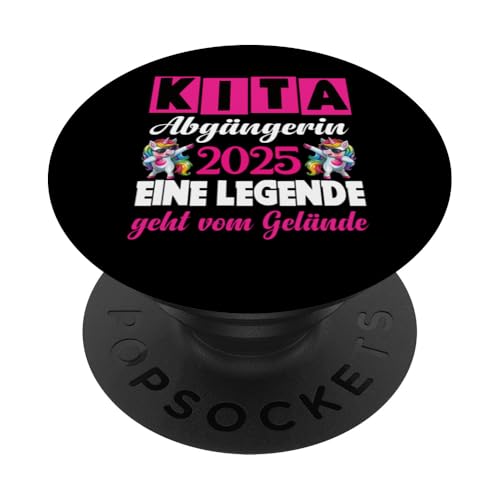 Kinder Kita Abgänger 2025 Schulkind Einschulung Grundschule PopSockets Klebender PopGrip Kinder Kita Abgänger 2025 Schulkind Einschulung Grundschule PopSockets Klebender PopGrip von Kindergarten Abschluss Kita Geschenk Kitaabgänger
