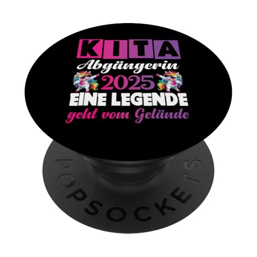 Kinder Kita Abgänger 2025 Schulkind Einschulung Grundschule PopSockets Klebender PopGrip Kinder Kita Abgänger 2025 Schulkind Einschulung Grundschule PopSockets Klebender PopGrip von Kindergarten Abschluss Kita Geschenk Kitaabgänger