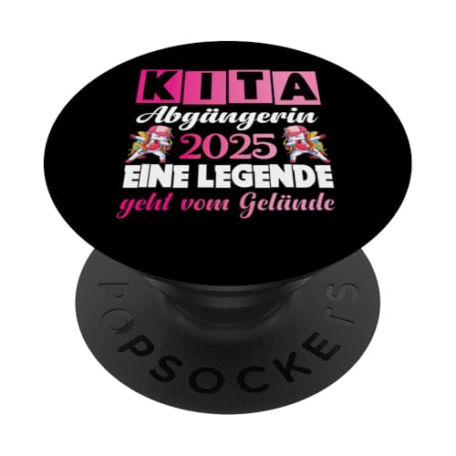 Kinder Kita Abgänger 2025 Schulkind Einschulung Grundschule PopSockets Klebender PopGrip Kinder Kita Abgänger 2025 Schulkind Einschulung Grundschule PopSockets Klebender PopGrip von Kindergarten Abschluss Kita Geschenk Kitaabgänger