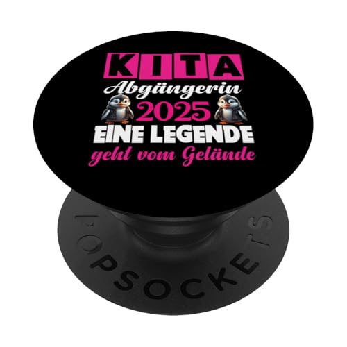 Kinder Kita Abgänger 2025 Schulkind Einschulung Grundschule PopSockets Klebender PopGrip Kinder Kita Abgänger 2025 Schulkind Einschulung Grundschule PopSockets Klebender PopGrip von Kindergarten Abschluss Kita Geschenk Kitaabgänger