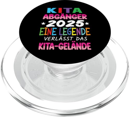 Kinder Kita Abgänger 2025 Schulkind Einschulung Grundschule PopSockets PopGrip für MagSafe Kinder Kita Abgänger 2025 Schulkind Einschulung Grundschule PopSockets PopGrip für MagSafe von Kindergarten Abschluss Kita Geschenk Kitaabgänger