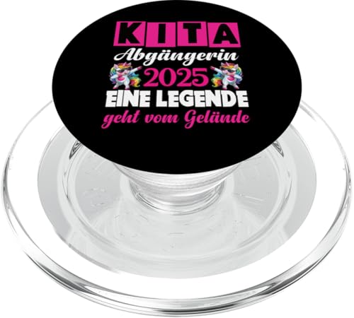 Kinder Kita Abgänger 2025 Schulkind Einschulung Grundschule PopSockets PopGrip für MagSafe von Kindergarten Abschluss Kita Geschenk Kitaabgänger