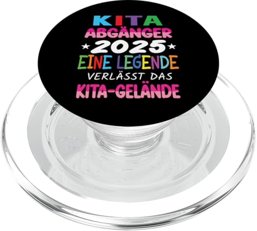 Kinder Kita Abgänger 2025 Schulkind Einschulung Grundschule PopSockets PopGrip für MagSafe Kinder Kita Abgänger 2025 Schulkind Einschulung Grundschule PopSockets PopGrip für MagSafe von Kindergarten Abschluss Kita Geschenk Kitaabgänger