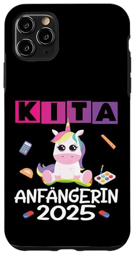 Kita Start Anfang Kinder Kindergartenkind 2025 Unicorn Hülle für iPhone 11 Pro Max Kita Start Anfang Kinder Kindergartenkind 2025 Unicorn Hülle für iPhone 11 Pro Max von Kindergarten Kindergartentüte Einhorn Mädchen