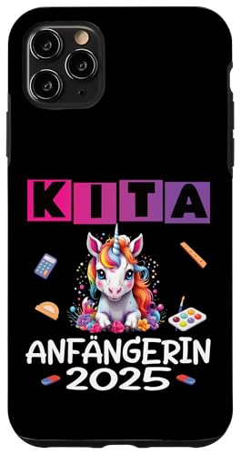 Kita Start Anfang Kinder Kindergartenkind 2025 Unicorn Hülle für iPhone 11 Pro Max Kita Start Anfang Kinder Kindergartenkind 2025 Unicorn Hülle für iPhone 11 Pro Max von Kindergarten Kindergartentüte Einhorn Mädchen
