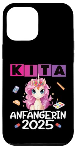 Kita Start Anfang Kinder Kindergartenkind 2025 Unicorn Hülle für iPhone 12 Pro Max Kita Start Anfang Kinder Kindergartenkind 2025 Unicorn Hülle für iPhone 12 Pro Max von Kindergarten Kindergartentüte Einhorn Mädchen