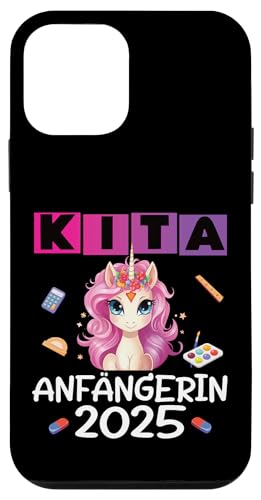 Kita Start Anfang Kinder Kindergartenkind 2025 Unicorn Hülle für iPhone 12 mini Kita Start Anfang Kinder Kindergartenkind 2025 Unicorn Hülle für iPhone 12 mini von Kindergarten Kindergartentüte Einhorn Mädchen