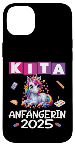 Kita Start Anfang Kinder Kindergartenkind 2025 Unicorn Hülle für iPhone 14 Plus Kita Start Anfang Kinder Kindergartenkind 2025 Unicorn Hülle für iPhone 14 Plus von Kindergarten Kindergartentüte Einhorn Mädchen