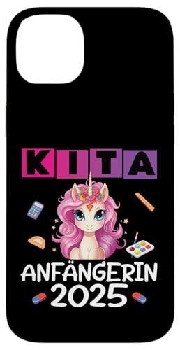 Kita Start Anfang Kinder Kindergartenkind 2025 Unicorn Hülle für iPhone 14 Plus Kita Start Anfang Kinder Kindergartenkind 2025 Unicorn Hülle für iPhone 14 Plus von Kindergarten Kindergartentüte Einhorn Mädchen