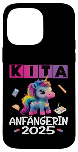 Kita Start Anfang Kinder Kindergartenkind 2025 Unicorn Hülle für iPhone 14 Pro Max Kita Start Anfang Kinder Kindergartenkind 2025 Unicorn Hülle für iPhone 14 Pro Max von Kindergarten Kindergartentüte Einhorn Mädchen